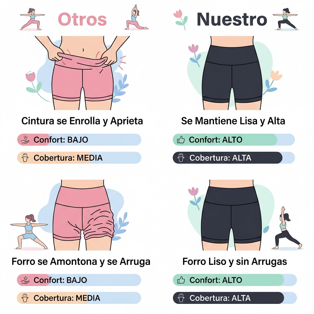 No todos los shorts deportivos son iguales.